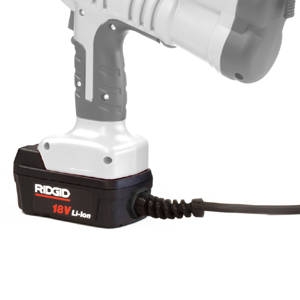 Ridgid Accessoires 43338 Adaptateur d''alimentation 230 V pour la tige de presse à batterie Ridgid