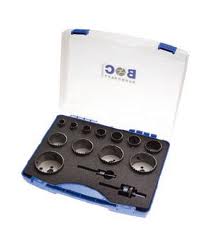 Bohrcraft 19001330014 RLS14 Jeu de scies cloches 14 pièces HSS Bi-Metal All-round