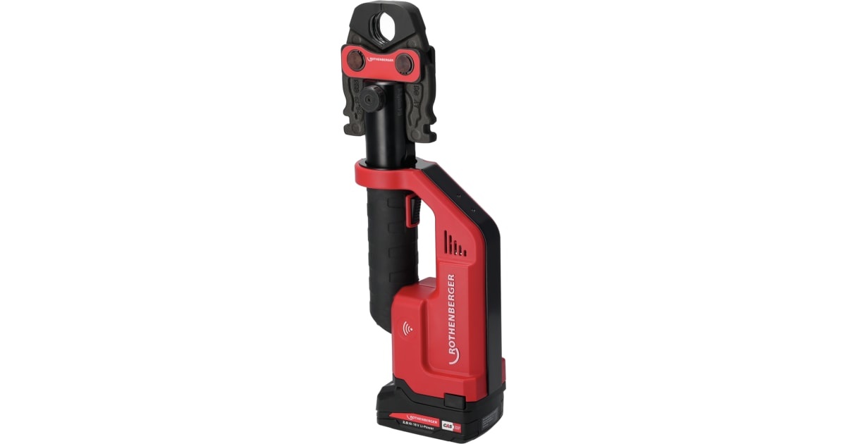Rothenberger 1000002118 Romax Compact TT Set M15-22-28 Barre de batterie 18V 2.0Ah Li-Ion