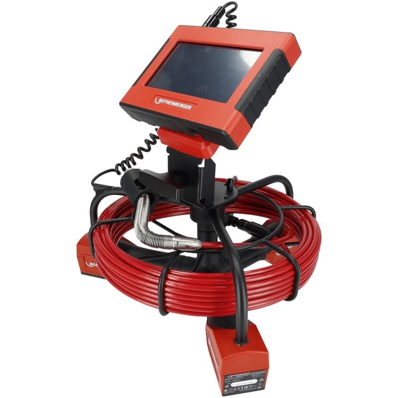 Rothenberger 1000004775 Kit ROCAM Mini HD 3-en-1 avec accessoires, 1 batterie de 2,0 Ah et un chargeur dans une mallette