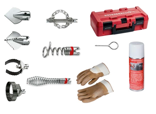Rothenberger 72938 Jeu d'outils L pour spirales 22 mm, 11 pièces