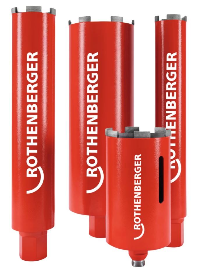 Rothenberger Accessoires 1500004056 Carotteuse diamantée DX HIGH SPEED DRY,1 1/4 UNC,Ø=52,WL=330