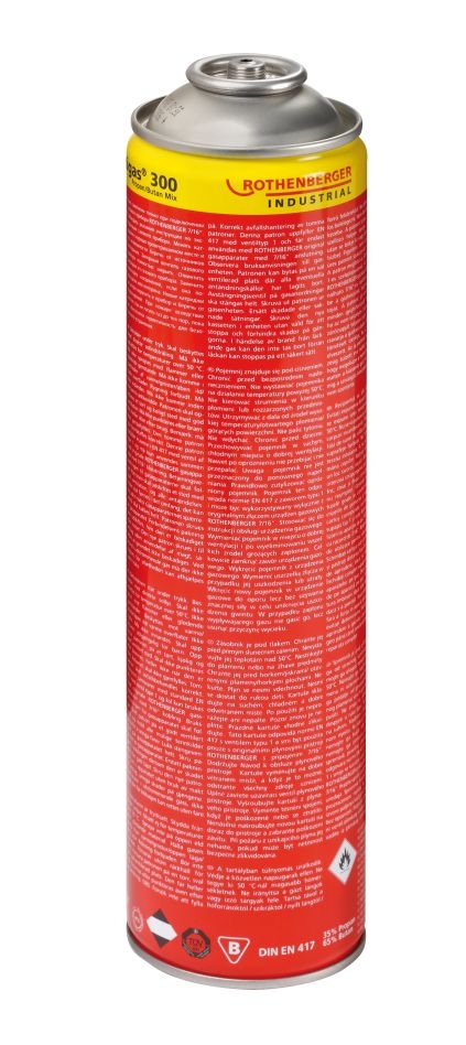 Rothenberger Industrial ROT035510 Multigas 300, 600ml, paquet individuel