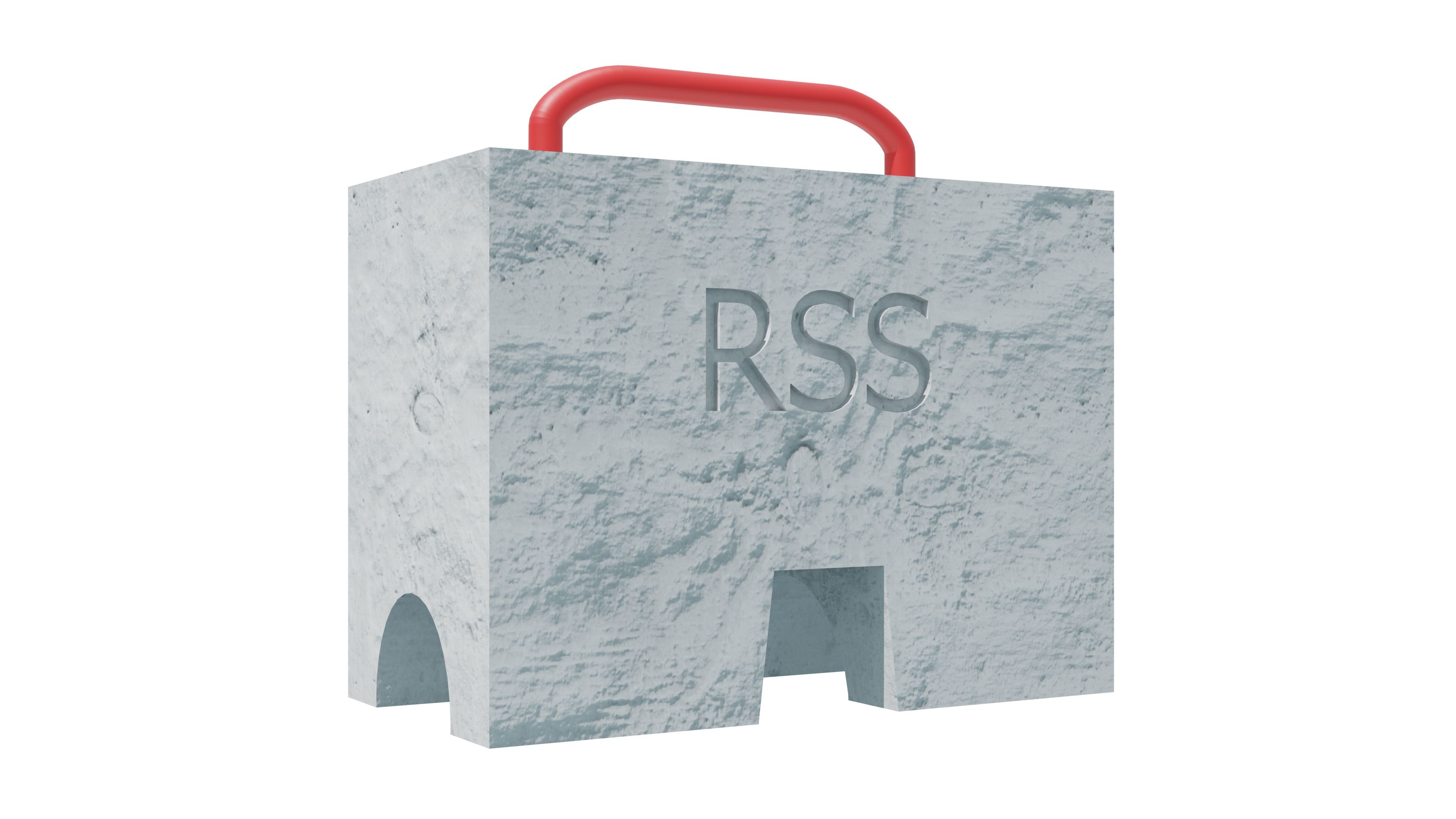 RSS 43820002 Roof Safety Systems protection des bords de toiture toiture plate compacte - ballast en blocs de béton