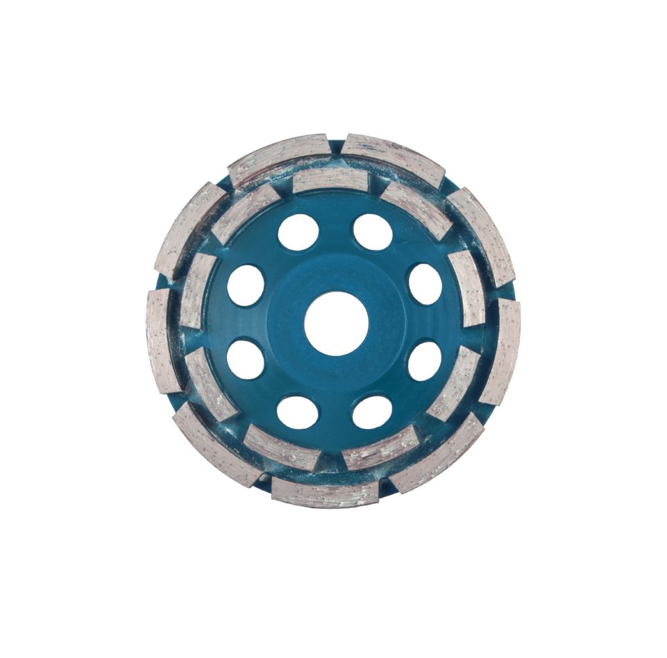 Rubi 5918 Tête de ponçage diamantée béton double rangée Ø 125