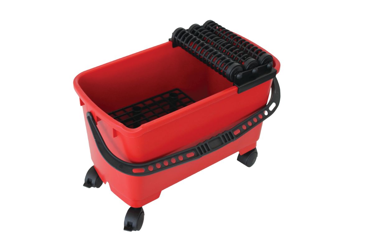 Rubi 21995 Rubi 21995 Rubiclean Triple Superpro washboy mobile bucket