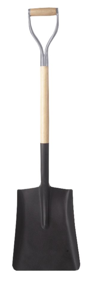 Rubi 82960 Pelle avec manche en bois ouvert