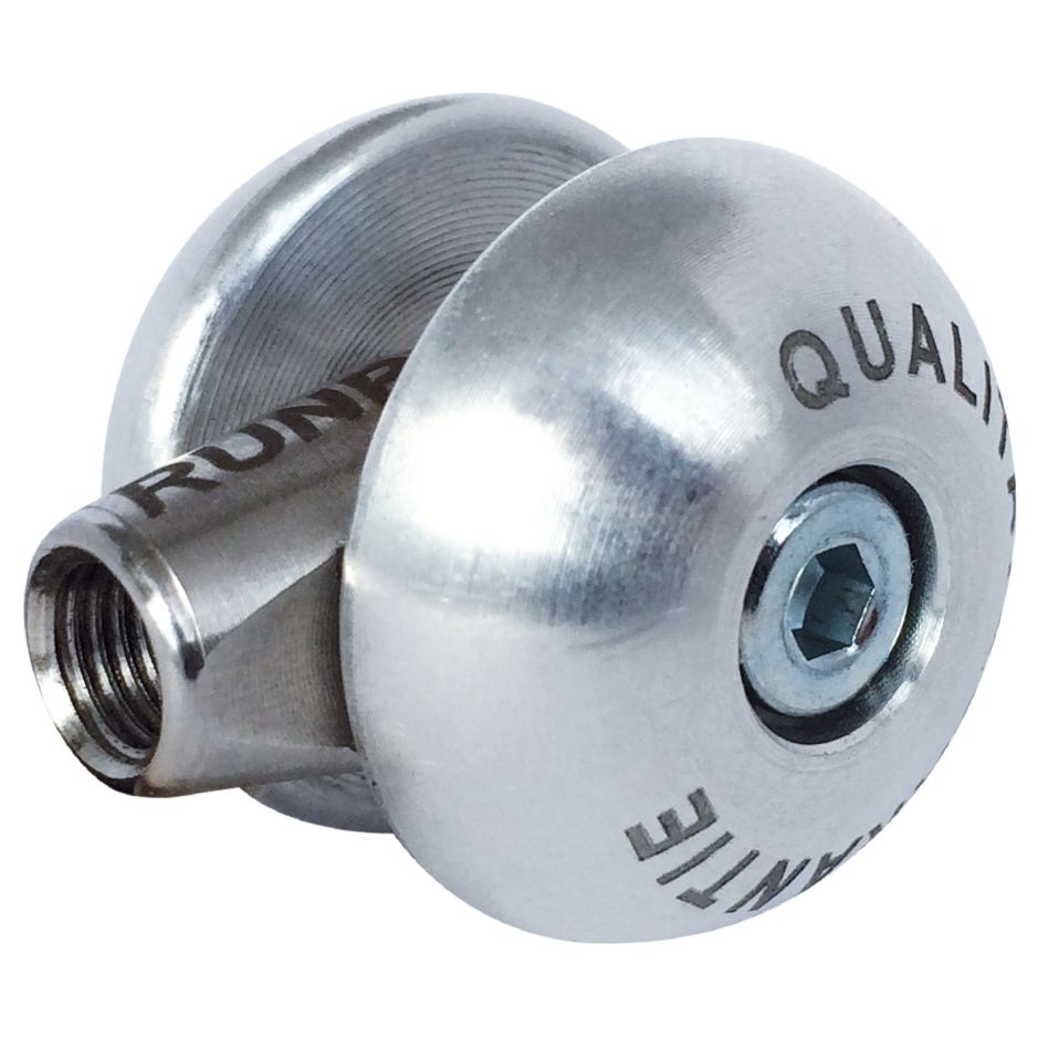 Runpotec 20279 Acier inoxydable/ALU Rouleau de guidage Ø 25mm RTG6 pour ressort de traction en fibre de verre 4,5 et 6mm