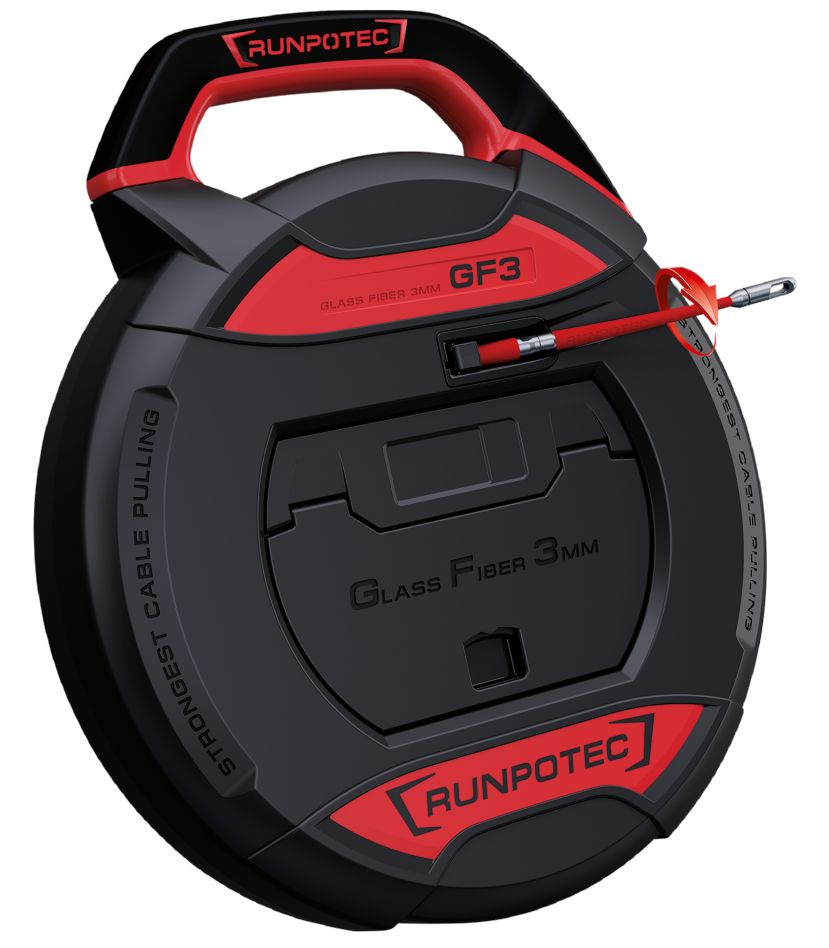 Runpotec 10196 GF3 Ressort de traction en fibre de verre Ø 3mm sans jauge de longueur 20m