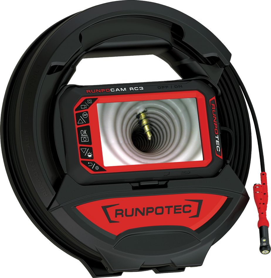 Runpotec 10214 RUNPO Caméra d'inspection RC3 15m