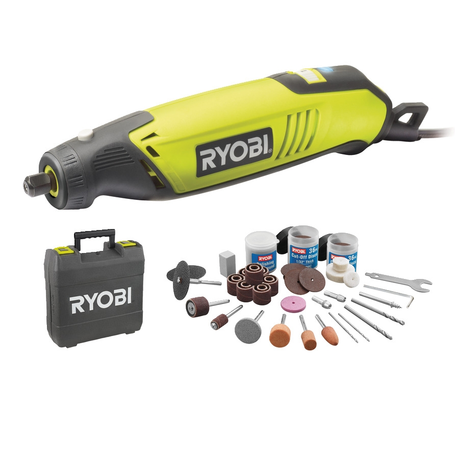 Ryobi 5133000754 EHT150V Multitool 150 Watt + set d'accessoires 115 pièces dans une valise