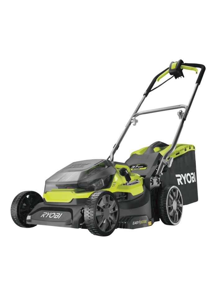 Ryobi 5133004583 RY18LMH37A-250 Tondeuse hybride 18V 37cm + batteries""s (2x 5.0Ah)