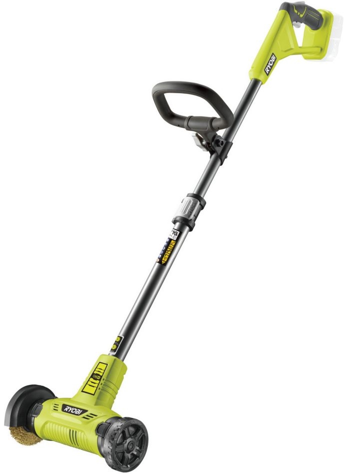 Ryobi 5133004728 RY18PCA-120 Nettoyeur de terrasse 18V avec brosse latérale + batterie (1x 2.0Ah)