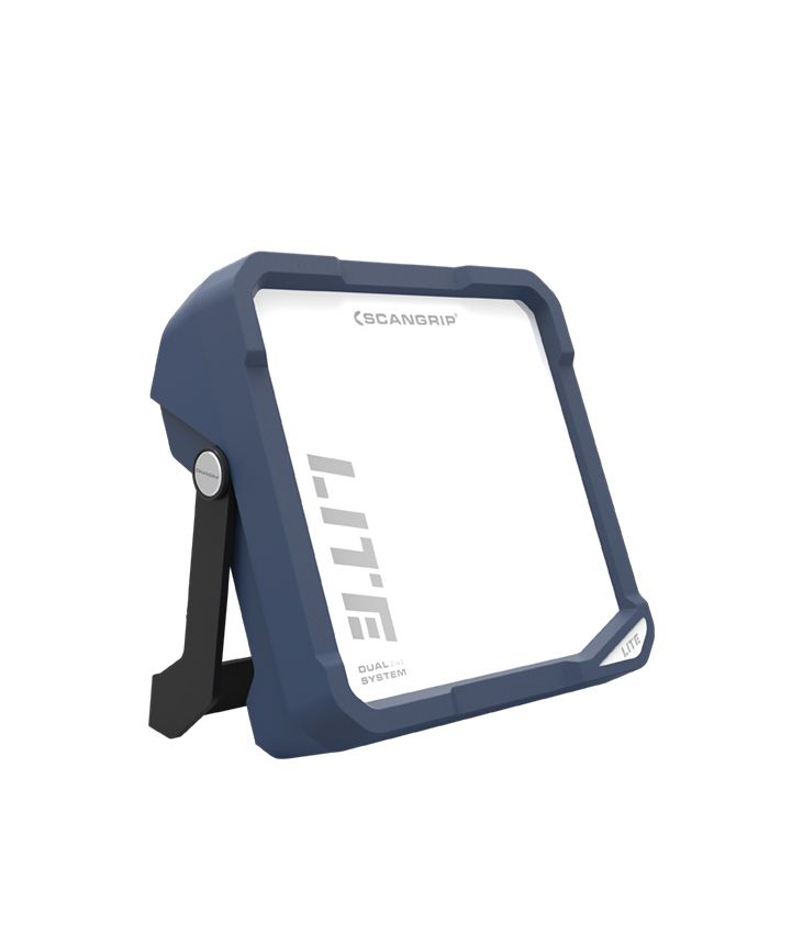 Scangrip 03.5451 Vega Lite 1500 C+R Lampe de chantier à LED rechargeable et 230 volts 1500 lumens