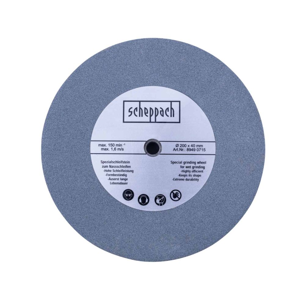 Scheppach 89490715 Pierre de broyage humide Scheppach O200mm K220