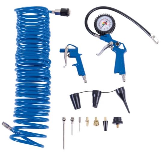 Scheppach 7906100740 Kit d'accessoires du compresseur (14 pièces)