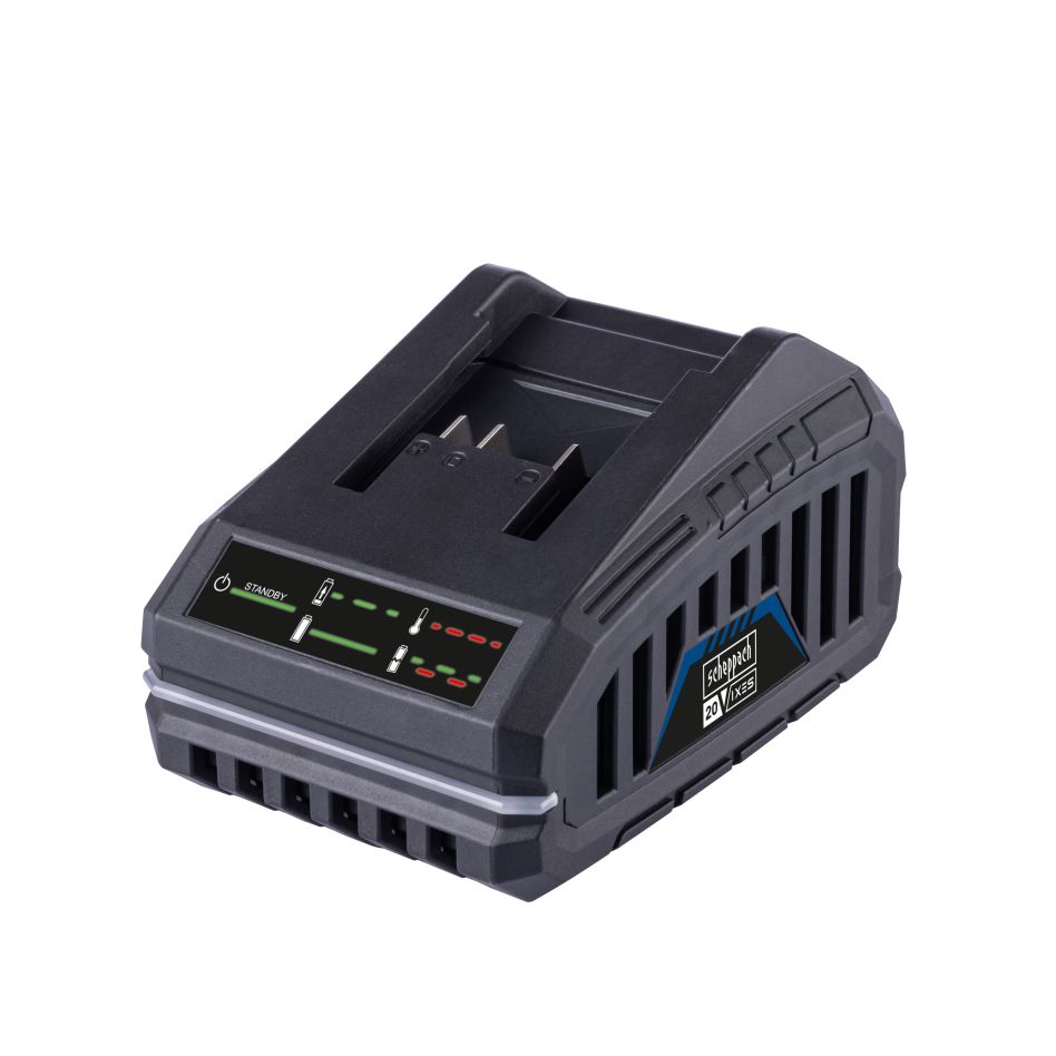 Scheppach 7909201710 Chargeur de batterie 2.4A Li-ion SBC2.4A