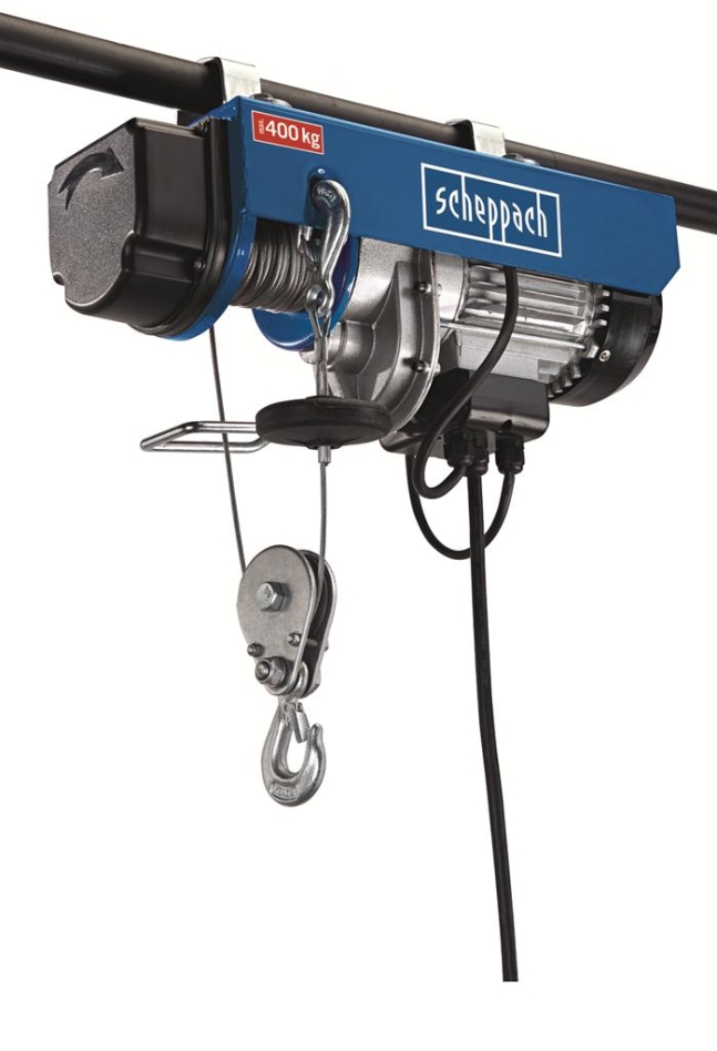 Scheppach 4906905000 HRS400 Treuil de levage 400 kg