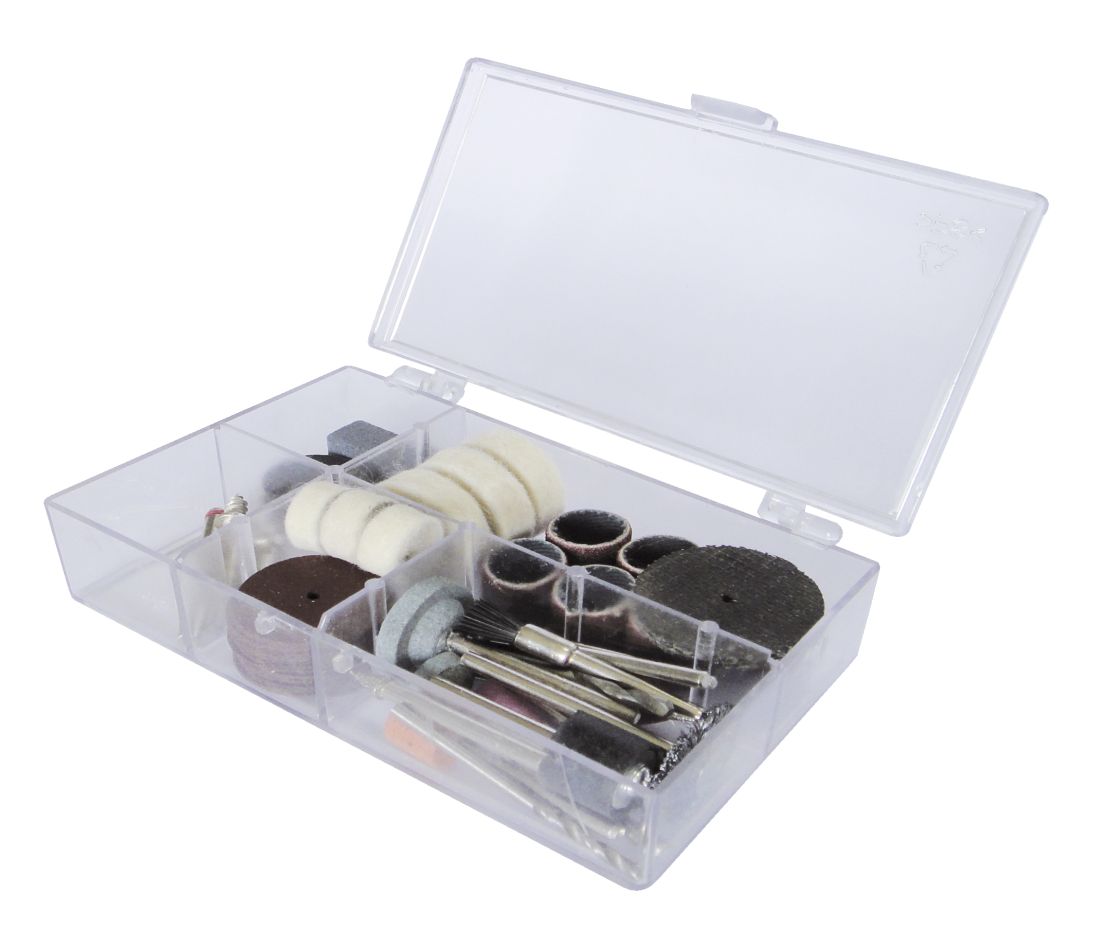 Scheppach 3901402701 Scheppach Set d'outils 64 pièces - boîte en plastique