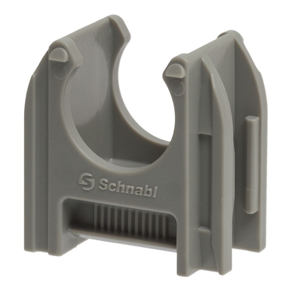 Schnabl 230816 Collier de serrage en plastique sans halogène diamètre 5/8 inch/15-16mm gris foncé 200pcs
