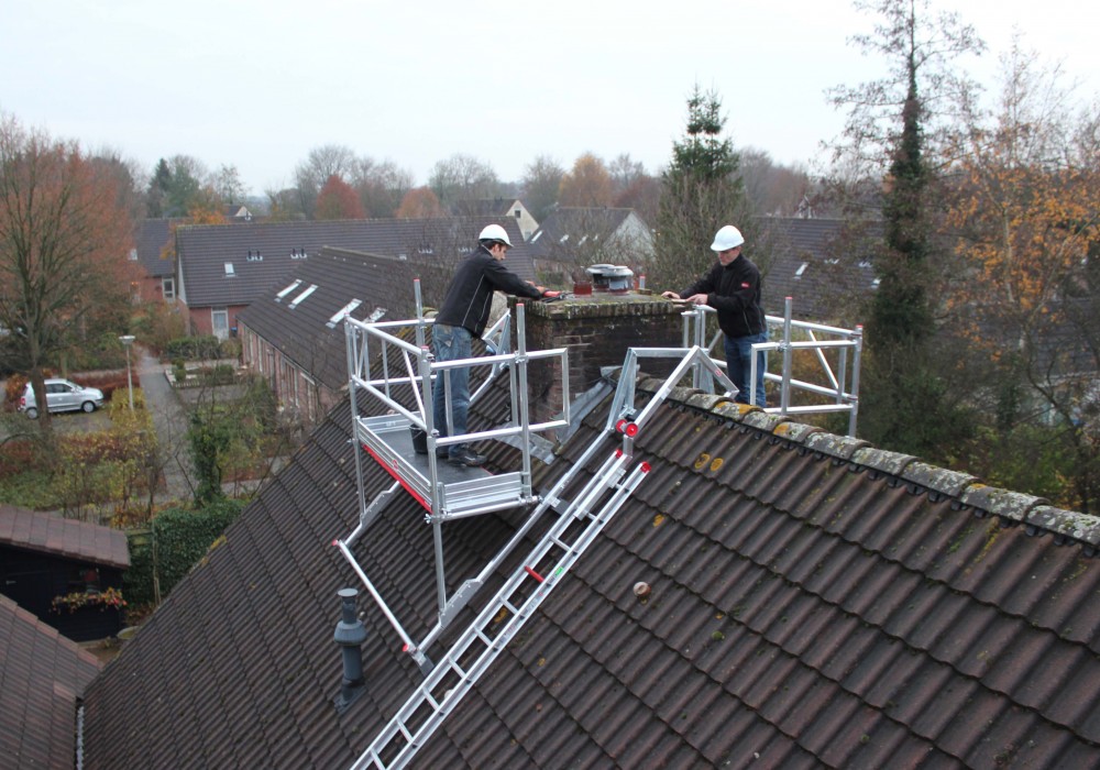 Altrex C500910 Echafaudage de cheminée 0,75 x 3,05 mtr Double