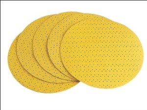 Flex-tools Accessoires 260233 Papier abrasif velcro perforé Ã¸ 225 mm P 60 25 Pièces
