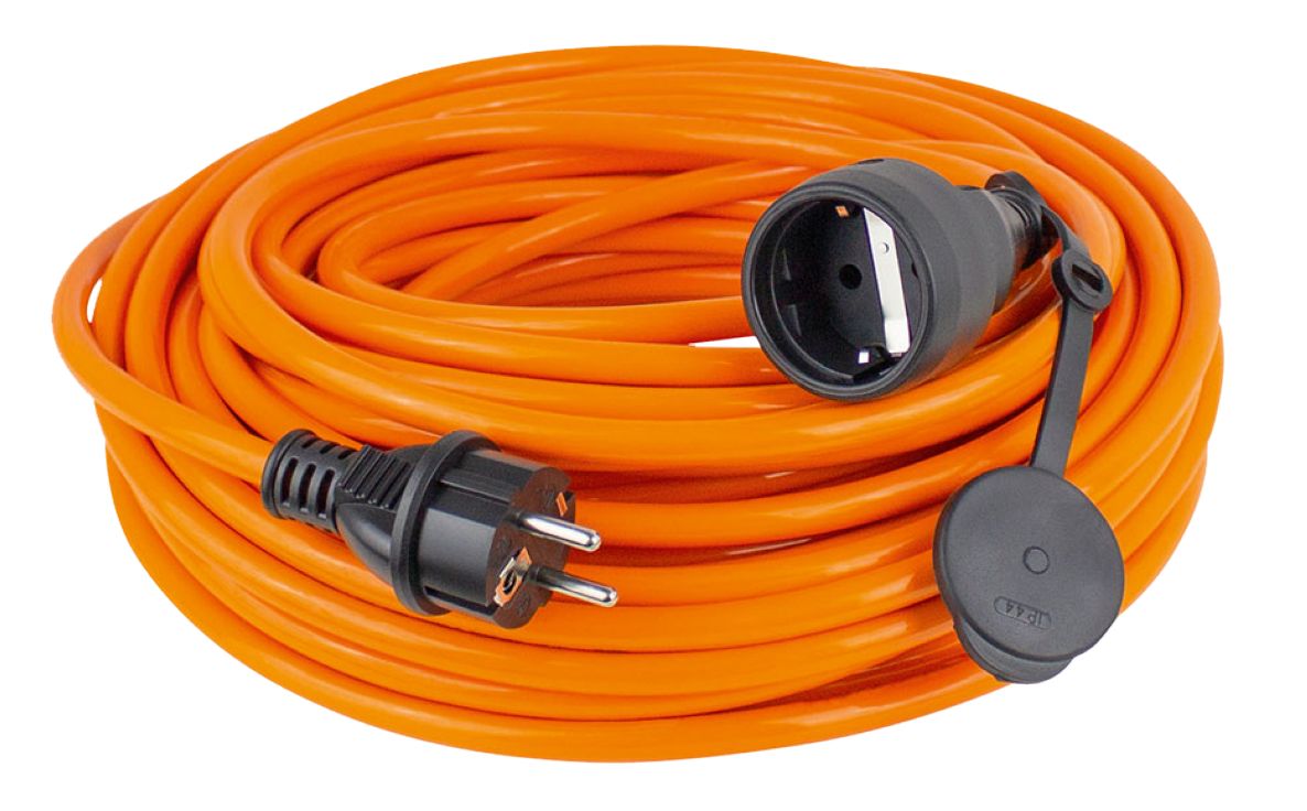 Schwabe 59210 Câble de rallonge PUR 230V/16A IP44 H07BQ-F 3G2,5 10m