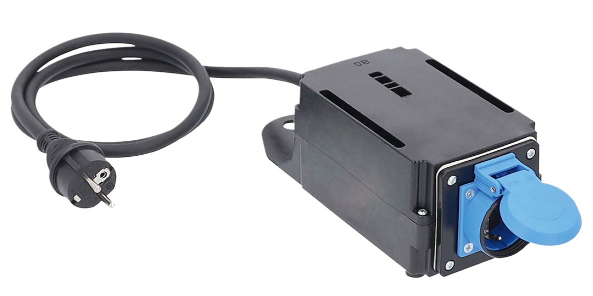 Schwabe 60533 Limiteur de courant d'appel 230V/16A 1,5 m H07RN-F 3G1,5 IP44