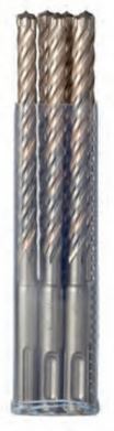 HIKOKI Accessoires 752935 Marteau perforateur SDS-Plus 4-cut 14x310 mm 10 pièces