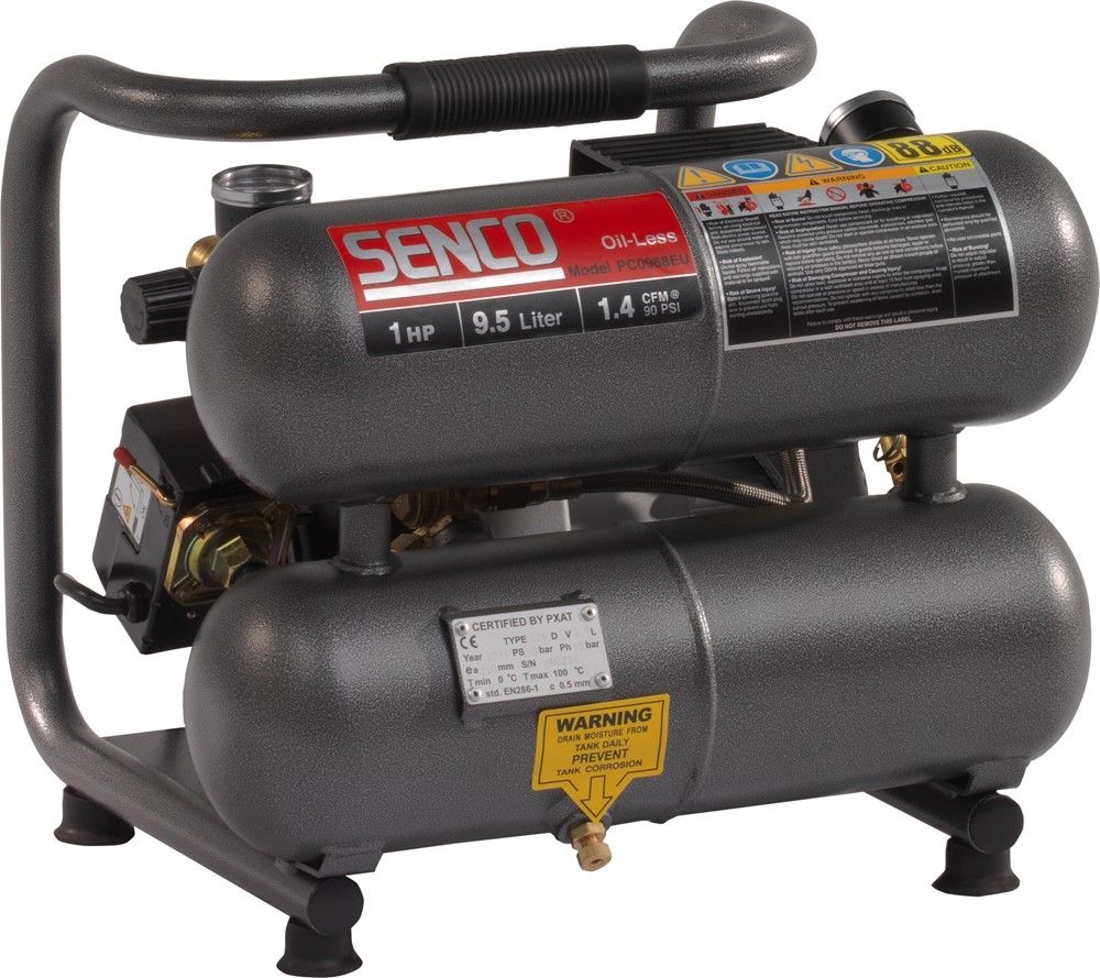Senco PC0968EU Compresseur 9,5 ltr. 8.2 Bar