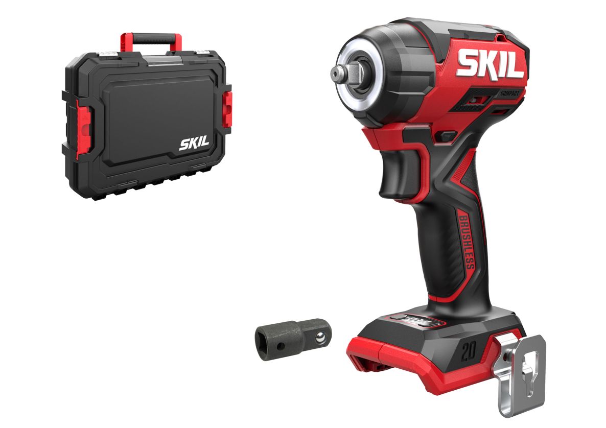 SKIL SD1E3265JA Clé à chocs 3/8" 20V Compact brushless 250Nm hors batteries et chargeur en valise