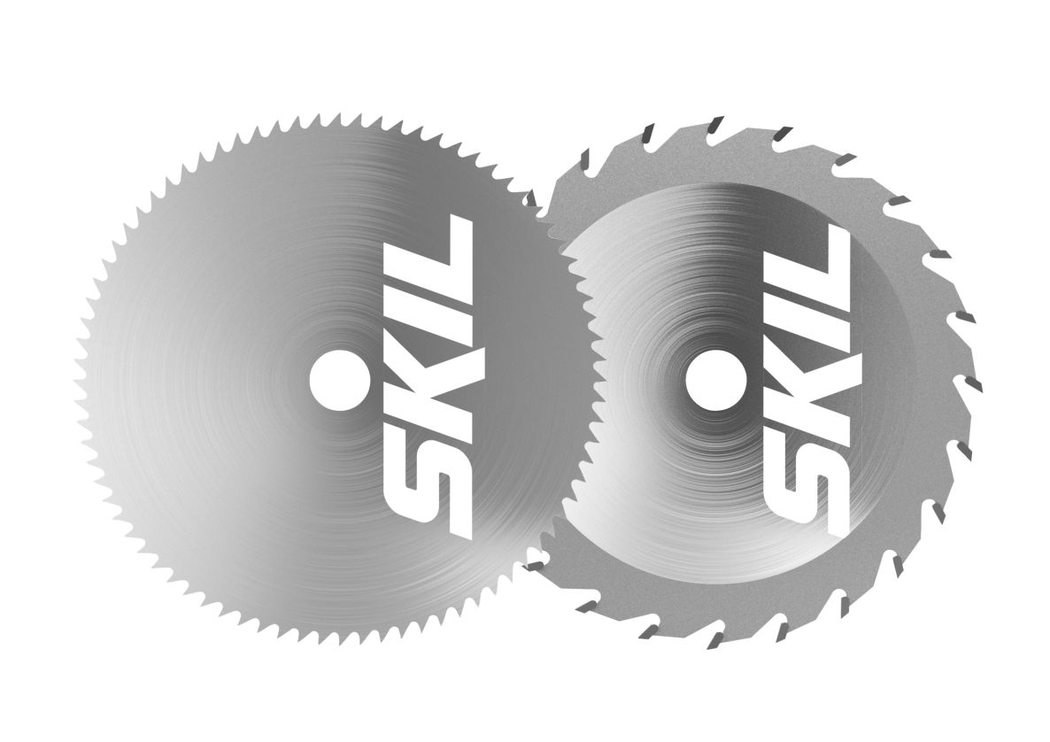 SKIL 2610S01293 Jeu de lames de scie 115/120 mm (2 pièces) pour scie circulaire 3540