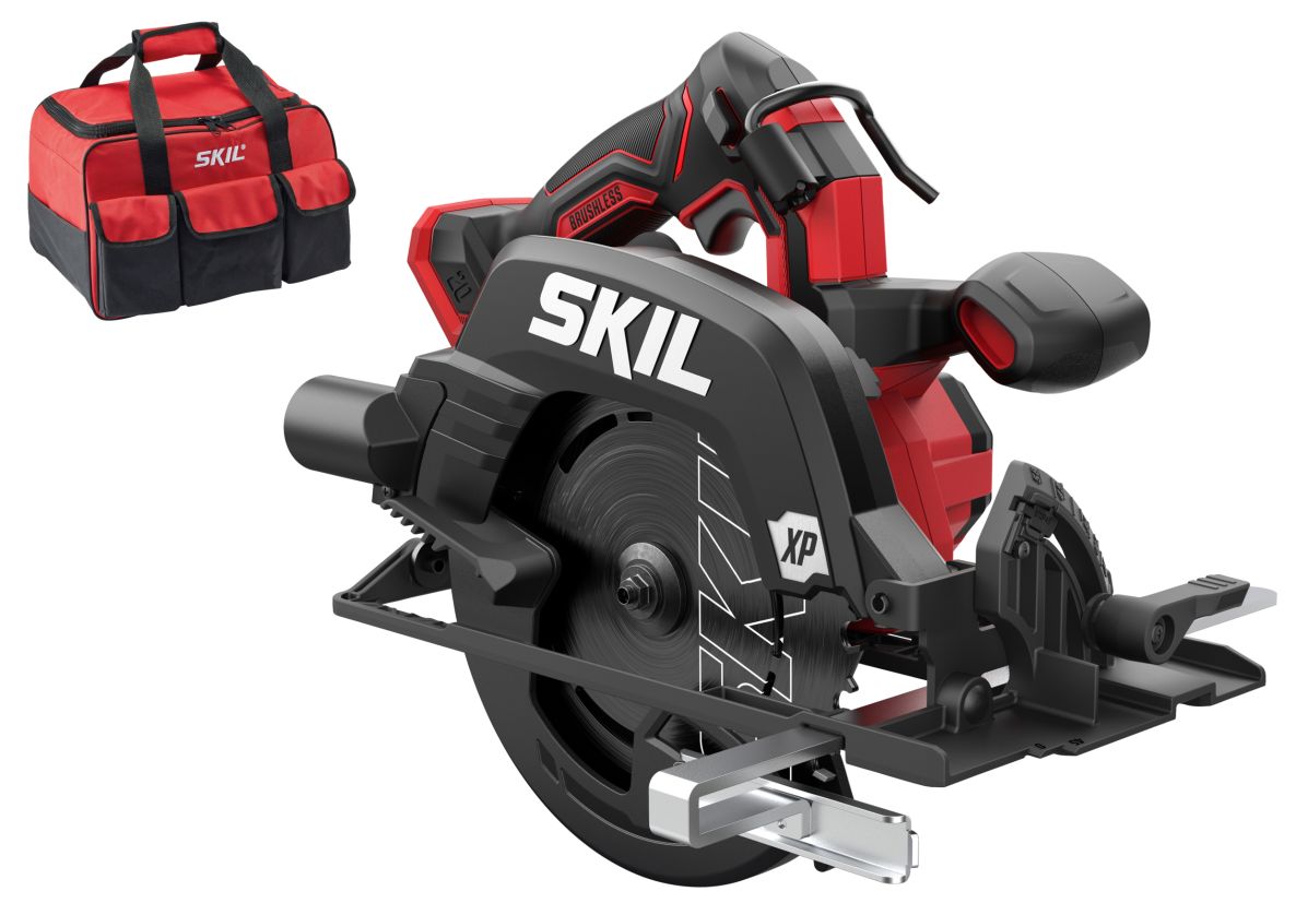 SKIL SW1E3571FA Scie circulaire 20V 66mm sans balais excl. batteries et chargeur dans le sac