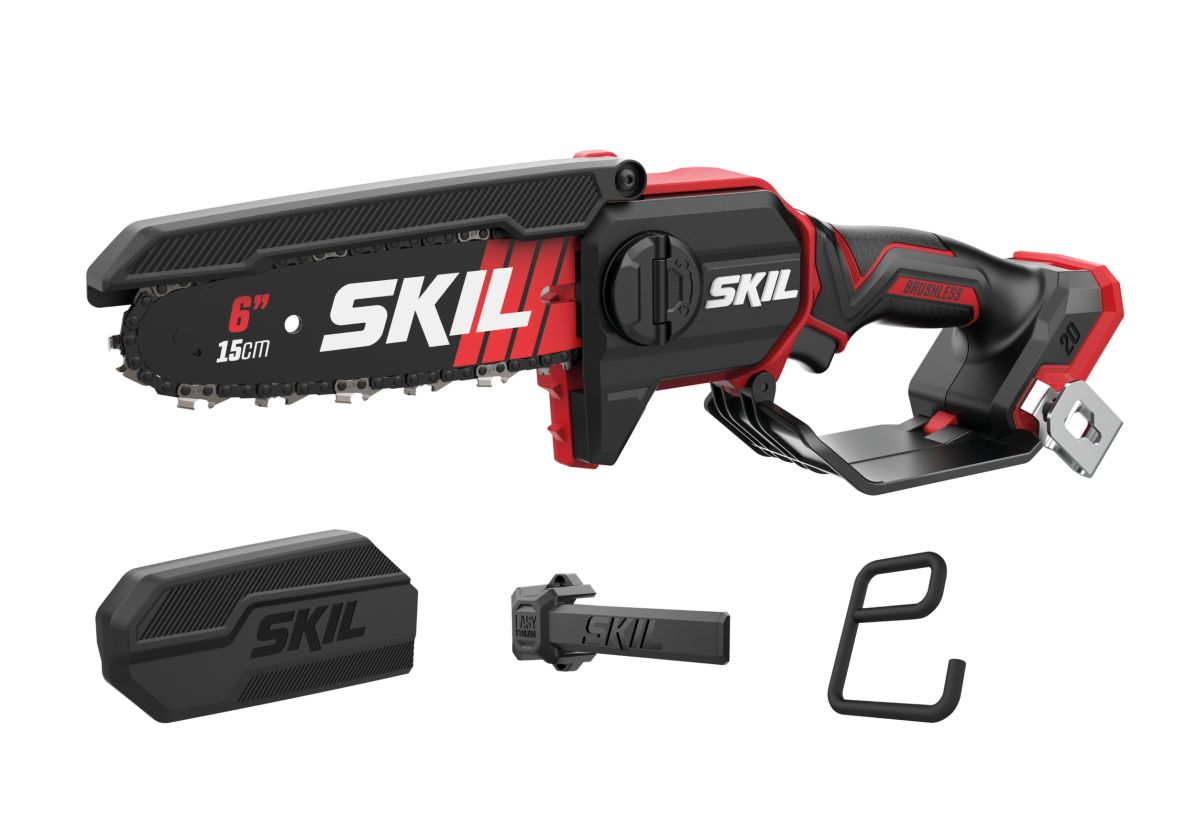 SKIL GS1E0512CA Scie d'élagage 15cm 20V brushless excl. batteries et chargeur