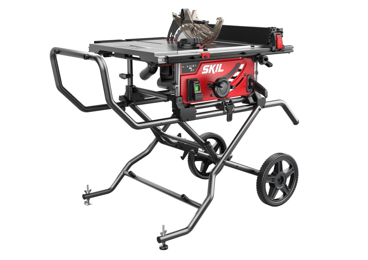 SKIL BT1E1343AA Scie &agrave; table avec base pliante et mobile 254mm 2000W