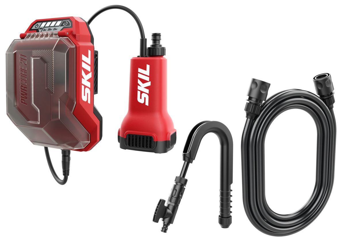 SKIL GP1E0781CA Pompe à immersion/pluie à batterie avec fonction de pulvérisation 20V sans les batteries et le chargeur dans la boîte
