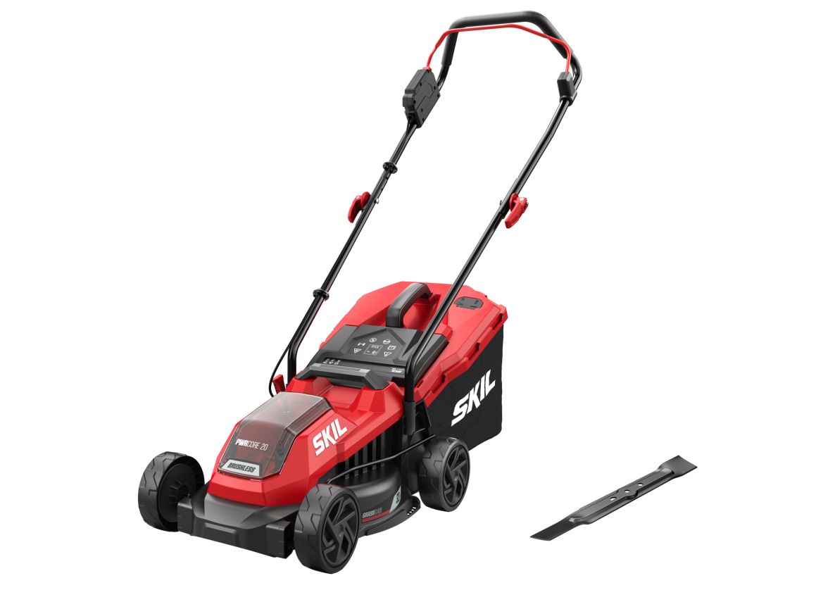 SKIL GM1E0125CA Tondeuse à gazon Accu 32cm 20V brushless excl. batteries et chargeur dans la boîte