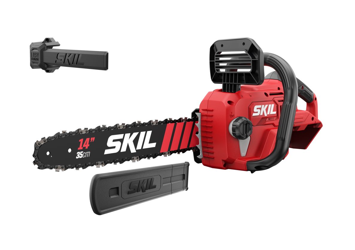 SKIL GS1E0541CA Battery Chainsaw 35cm brushlesss 2x 20V excl. batteries et chargeur en boîte