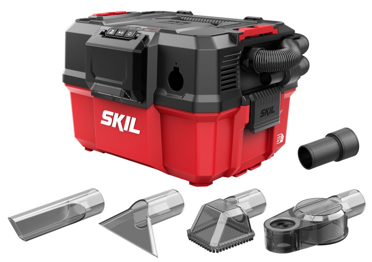 SKIL VA1E3168CA Batterie aspirateur &agrave; sec 20V L-class brushlesss excl. batteries et chargeur en bo&icirc;te