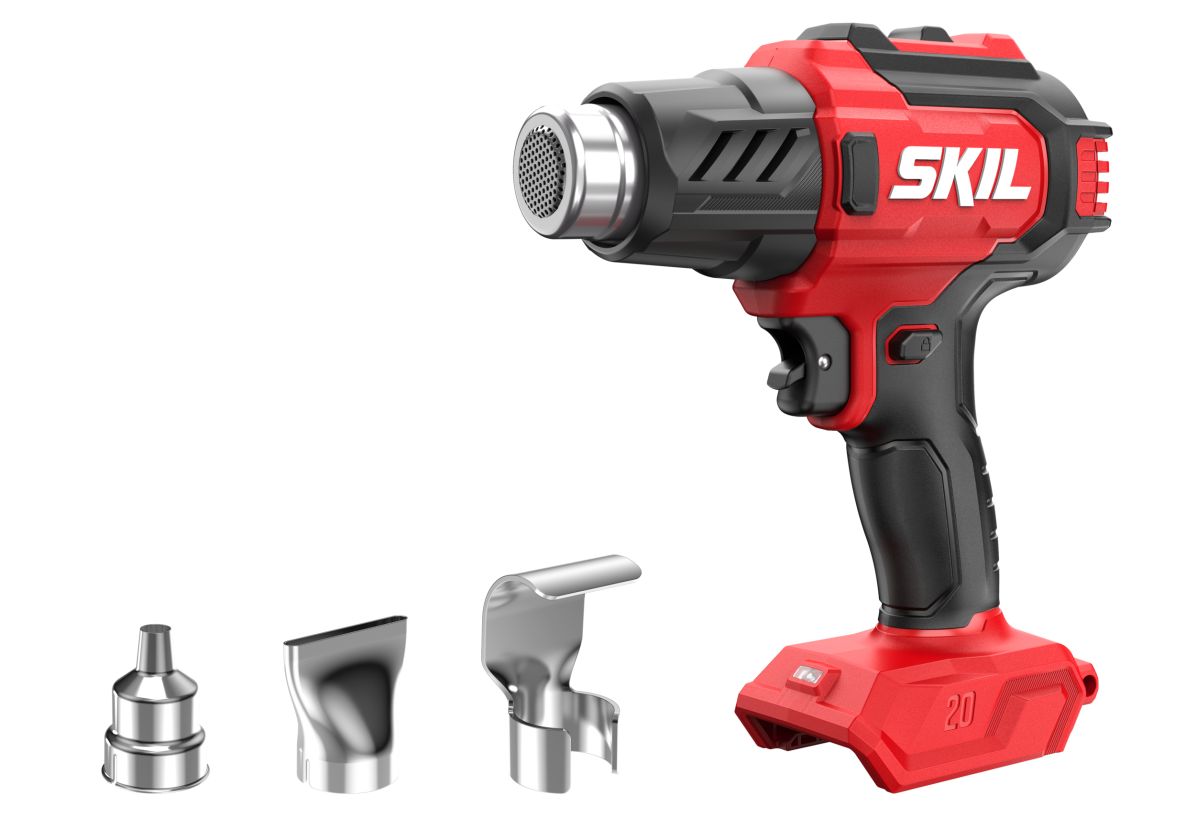 SKIL VA1E3981CA Pistolet &agrave; air chaud sans fil 20V excl. batteries et chargeur dans la bo&icirc;te