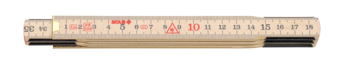 Sola 53011101 H1/6 Règle pliante 1m