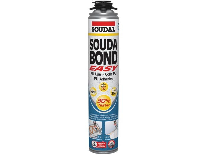 Soudal 121734 Soudabond Easy Gun Adhesive Foam 750ml