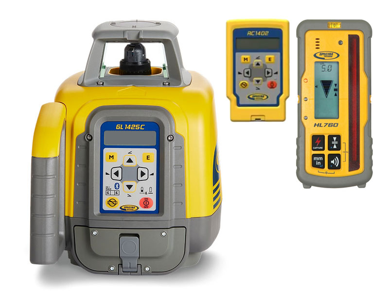 Spectra Physics 603244 GL1425C Laser double avance + récepteur HL760