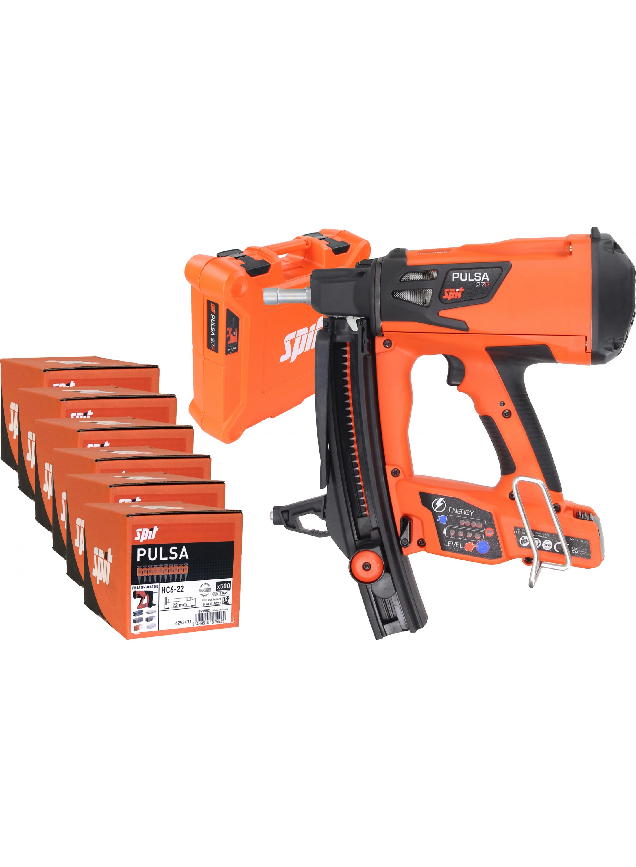 Spit 695961 Gastacker 15-27 mm + 3000 clous HC 6/22
