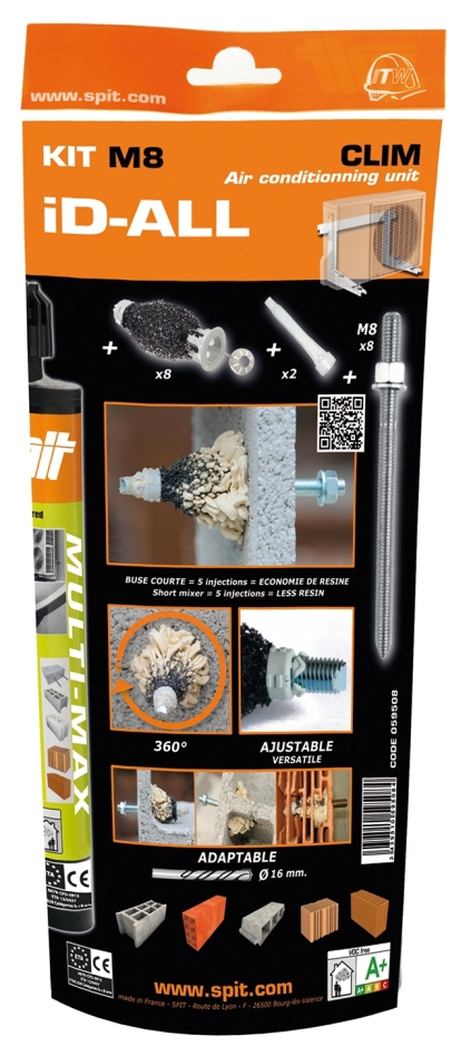 Spit Fixations 059506 Kit de montage iD-All M10