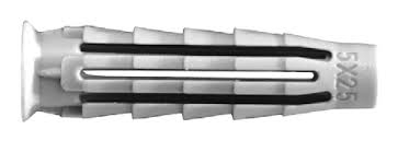 Spit Fixations 565646 PRO6 5 x 25 Fiche universelle avec vis 100 pièces