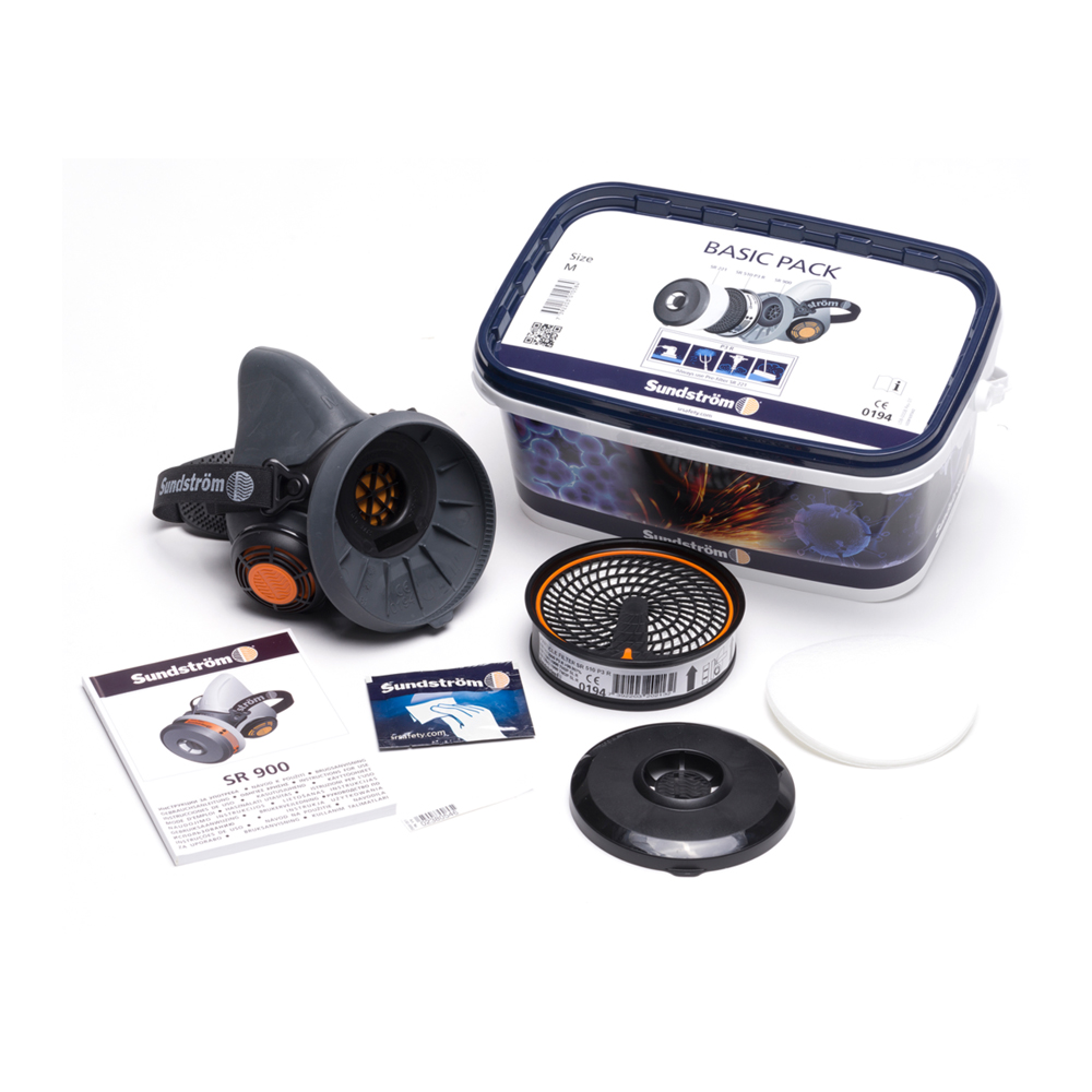 Sundström H05-0004 SR900 Demi-Masque Basic Pack Complete P3