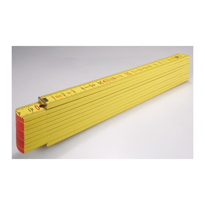 Stabila 01304 Type 707 mètre pliant en bois, 2 m