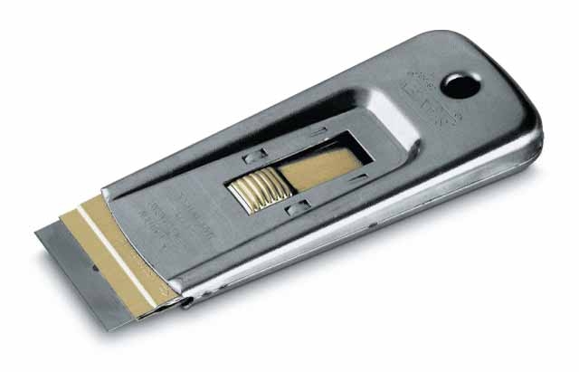 Stanley 0-28-500 Grattoir à verre en métal