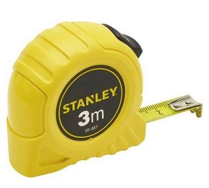 Stanley 0-30-487 Mètre à ruban Stanley 3m - 12.7mm